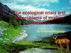 The ecological crisis and the problems of modern civilization