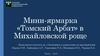 Мини-ярмарка «Томский Арбат» в Михайловской роще. Проект