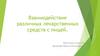 Взаимодействие различных лекарственных средств с пищей
