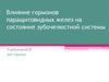 Влияние гормонов паращитовидных желез на состояние зубочелюстной системы