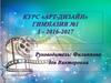Курс «АРТ-ДИЗАЙН». Гимназия №1 - 2016-2017