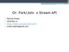 От  Fork/Join  к Stream API