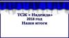 ТСЖ «Надежда». 2018 год. Наши итоги