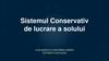 Sistemul Conservativ de lucrare a solului