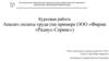 Анализ оплаты труда на примере ООО «Фирма «Радиус-Сервис»