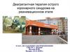 Дезагрегантная терапия острого коронарного синдрома на реанимационном этапе