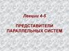 Представители параллельных систем