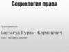 Социология права
