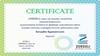 Certificate «Zerdeli» ақыл-ой дамыту мектебінің ұйымдастыруымен мұғалімдердің біліктілігін арттыру мақсатында өткен