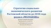Стратегия социально-экономического развития Ростовской области до 2030 года. Раздел «Молодежь»