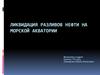 Ликвидация разливов нефти на морской акватории