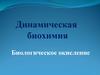 Динамическая биохимия. Биологическое окисление