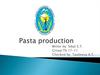 Pasta production
