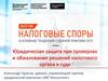 Налоговые споры