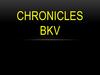Хроники BKV