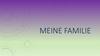 Meine Familie