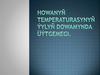 Howanyň temperaturasynyň ýylyň dowamynda üýtgemegi