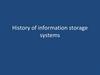 History of information storage systems