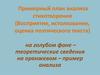 Примерный план анализа стихотворения (восприятие, истолкование, оценка поэтического текста)