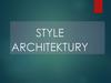 Stili arhitektury