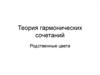 Теория гармонических сочетаний. Родственные цвета