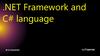 NET Framework and C# language