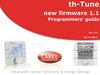 th-Tune new firmware. Programmers’ guide