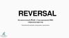 Reversal. Медицинский препарат одноразового применения. Косметология