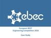 European BEST. Engineering Competition 2016. Case Study