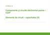 Componente şi circuite electronive pasive – CCEP Elemente de circuit – capacitatea