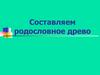 Составляем родословное древо
