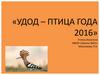 Удод – птица года 2016. Игра