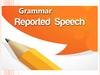 Reported speech