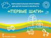Образовательная программ для детей раннего возраста "Первые шаги"