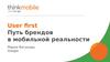 User first Путь брендов в мобильной реальности