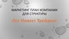 Маркетинг план компании для структуры