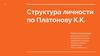 Структура личности по Платонову