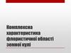 Комплексна характеристика флористичної області земної кулі