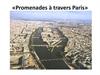 Promenades à travers Paris