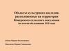 Объекты культурного наследия, расположенные на территории Коверского сельского поселения (по итогам обследования 2018 года)