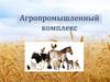 Агропромышленный комплекс России
