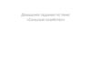 Домашнее задание по теме: «Сельское хозяйство»