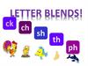 Letter blends