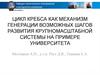 Цикл Кребса, как механизм генерации возможных шагов развития крупномасштабной системы на примере университета