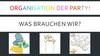 Organisation der Party