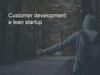 Харвест. Customer development и lean startup