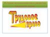 Возникновение и развитие трудового права