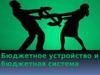 Бюджетное устройство и бюджетная система