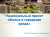 Национальный проект «Жилье и городская среда»