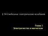 Свободные электрические колебания. Электричество и магнетизм